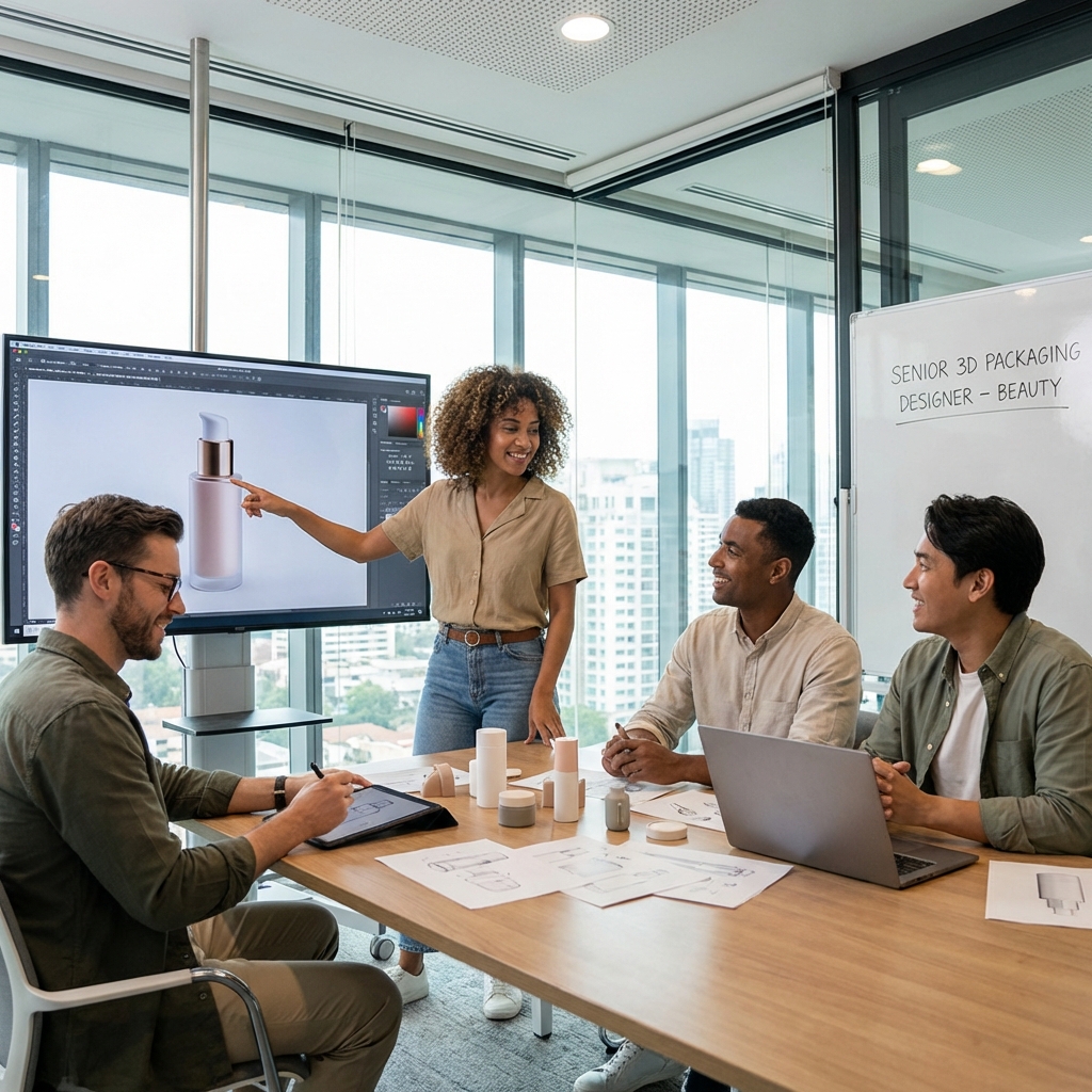 Senior 3D Packaging Designer [Beauty] Ref: SET 792